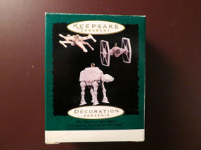 The 1996 Hallmark Vehicles of Star Wars Ornaments Front Cover